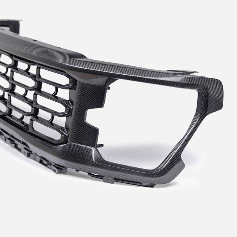 Anderson Composites — Anderson Composites 2024+ Ford F150 Carbon Fiber Front Grille - view 3