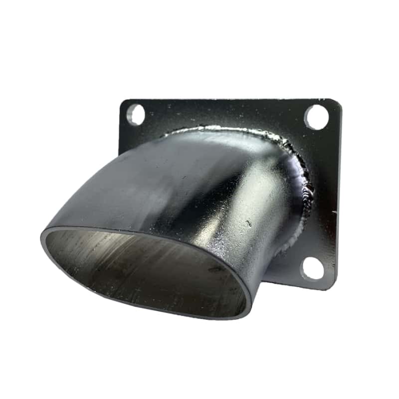 Granatelli Motor Sports — Granatelli 3.0in 45 Deg Angle True Oval Turn Down
Exhaust Tail Pipe - view 1