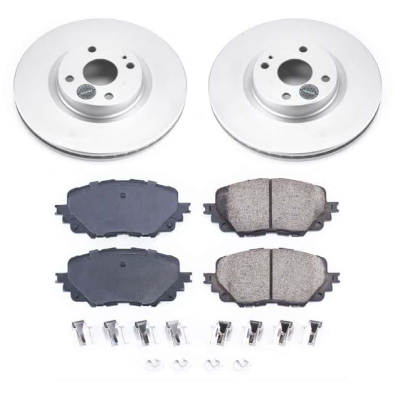 PowerStop — Power Stop 17-19 Fiat 124 Spider Front Z17 Evolution Geomet Coated Brake Kit - view 1
