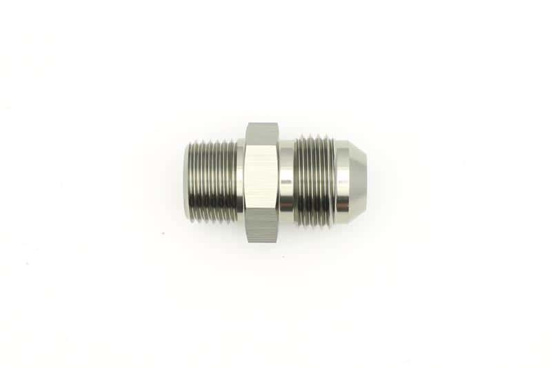 DeatschWerks — DeatschWerks 8AN Male Flare To 3/8in. Male NPT Adapter - view 1