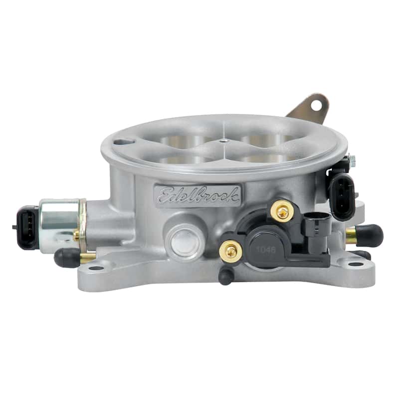 Edelbrock — Edelbrock Throttle Body Victor EFI 4-Barrel 4150 Style Flange 1.75In Bores Die Cast
FUEL INJECTION COMPO - view 5