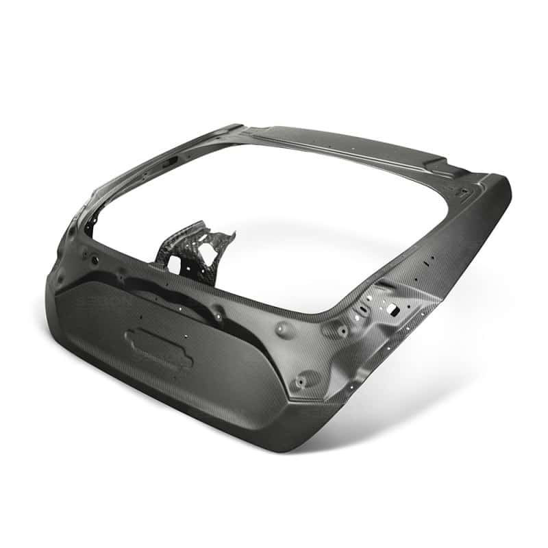 Seibon — Seibon 2017+ Honda Civic Type R Hatchback OEM Dry Carbon Fiber Trunk Lid - view 1