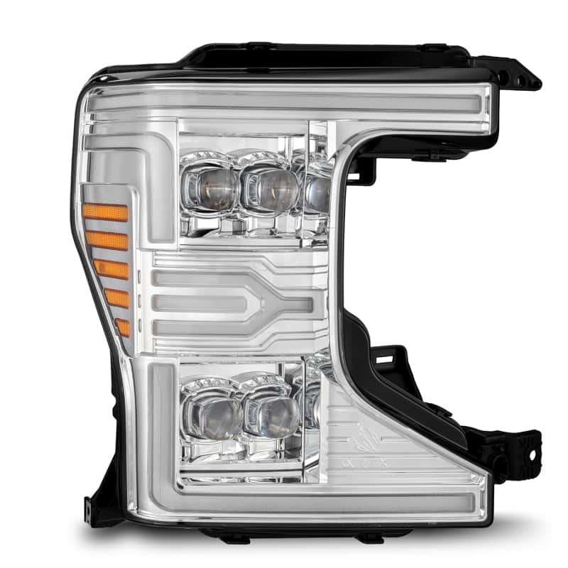 AlphaRex — AlphaRex 20-22 Ford F-250/350/450/550 SD NOVA-Series LED Proj Headlights Chrome w/SS & SBDRL
Projector Headlights - view 3