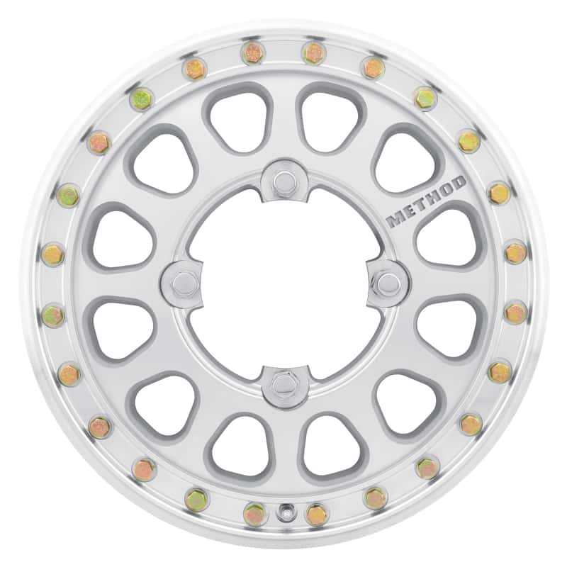 Method Wheels — Method MR401-R UTV Beadlock 15x5 / 5+0/43mm Offset / 4x136 / 106mm CB Machined - Raw Wheel - view 2