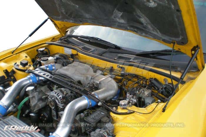 GReddy — GReddy 93-96 Mazda RX7 FD3S Engine Hood Lifter Kit (Designed for OEM weight hoods) - view 2