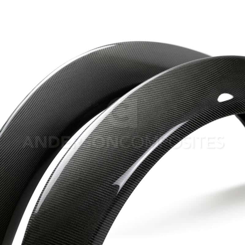 Anderson Composites — Anderson Composites 2018 Dodge Demon Wide Body Fender Flares (Front) - view 4