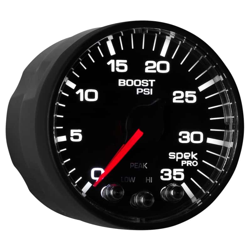 AutoMeter — Autometer Spek-Pro Gauge Boost 2 1/16in 35psi Stepper Motor W/Peak & Warn Black/Black
GA 2" BST 35 BFB SPK - view 15