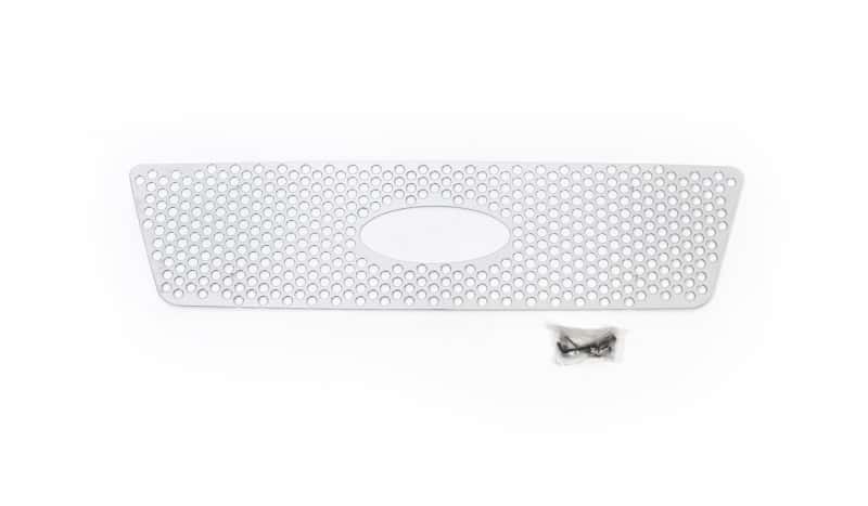 Putco — Putco 04-08 Ford F-150 (Honeycomb Grille) w/ Logo CutOut Punch Stainless Steel Grilles
Grille Insert - view 1