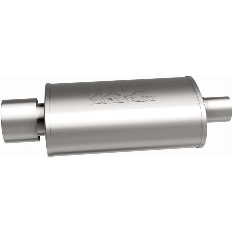 Magnaflow — MagnaFlow Muffler W/Tip Mag SS 14X5X8 2.25/4.
Straight Through - view 5