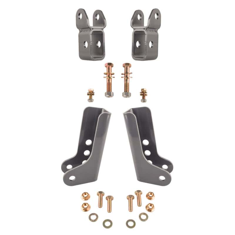 Synergy Mfg — Synergy 2018+ Wrangler JL/JLU Front and Rear Lower Shock Relocation Kit - view 1