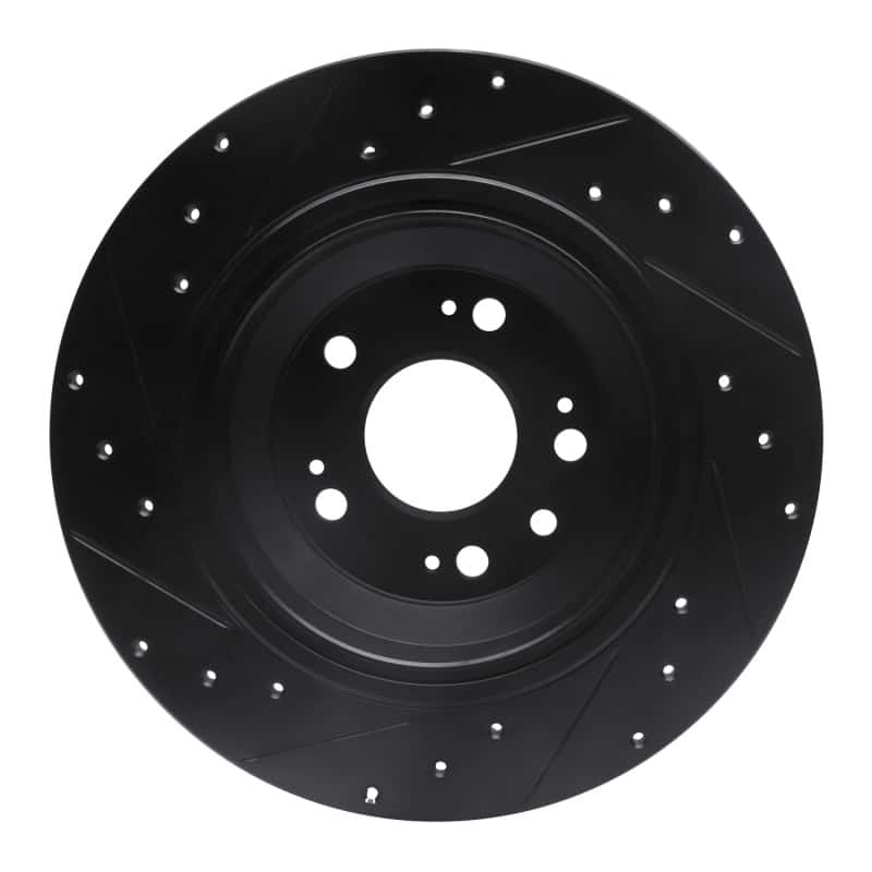 R1 Concepts — R1 09-14 Acura TL Rear Right Drilled & Slotted Black Brake Rotor
R1 Brake Rotor Drill - view 5