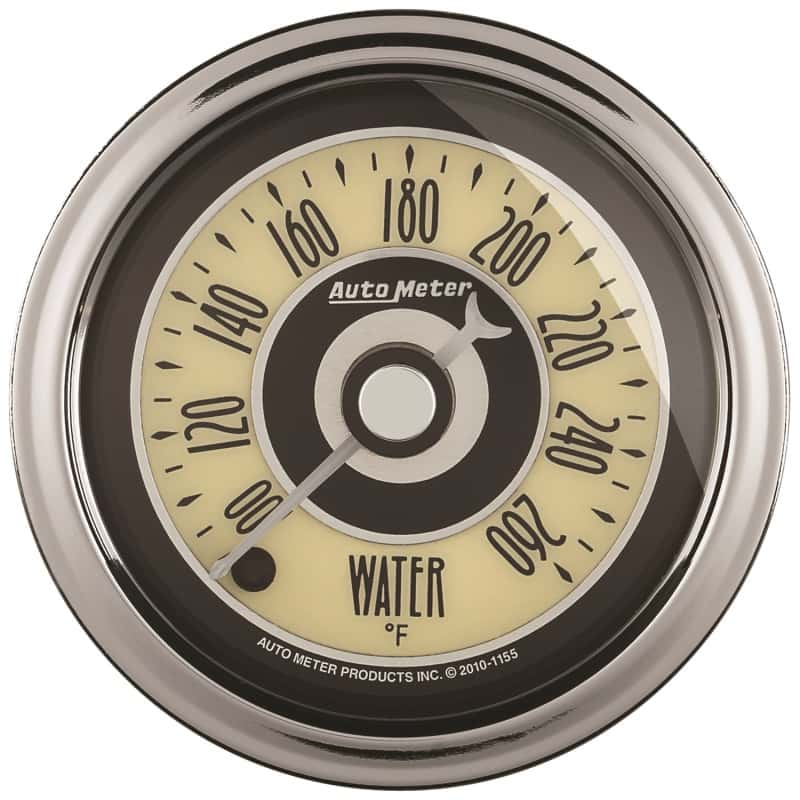 AutoMeter — Autometer Cruiser Ad 2-1/16in Full Sweep Electric 100-260 Deg F Water Temperature Gauge
GA 2" WTEMP STPR CAD - view 2