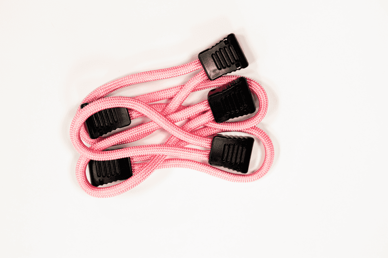 Fishbone Offroad — Fishbone Offroad Paracord Zipper Pulls 5 Pcs Baby Pink - view 2