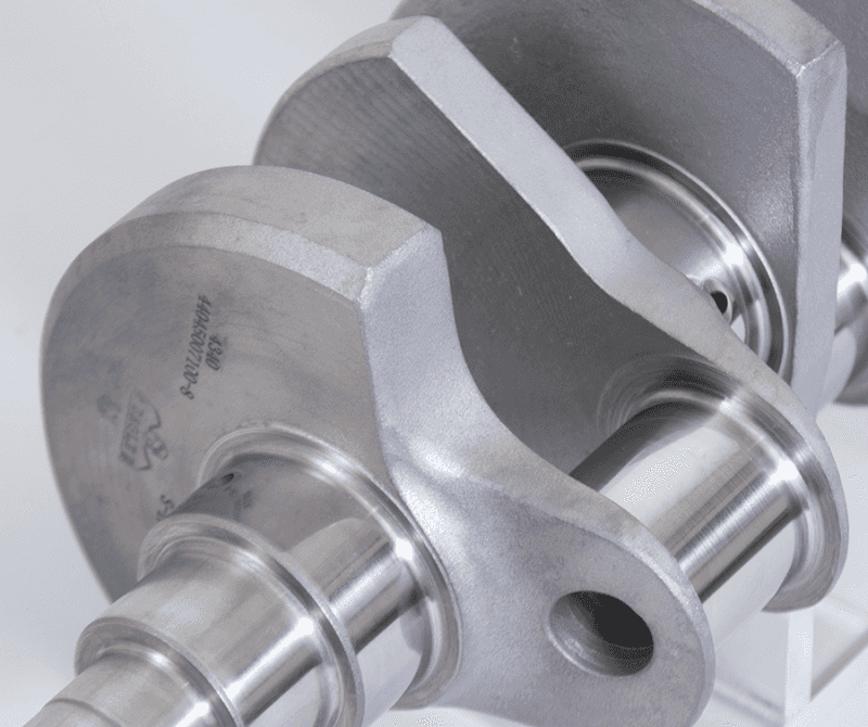 Eagle — Eagle Chrysler RB 4340 Crank 4.5in Stroke 2.2in Rod Pin 8 Bolt Flange
4340 Crank - view 4