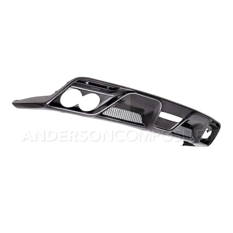 Anderson Composites — Anderson Composites 15-17 Ford Shelby GT350 Rear Diffuser - view 2