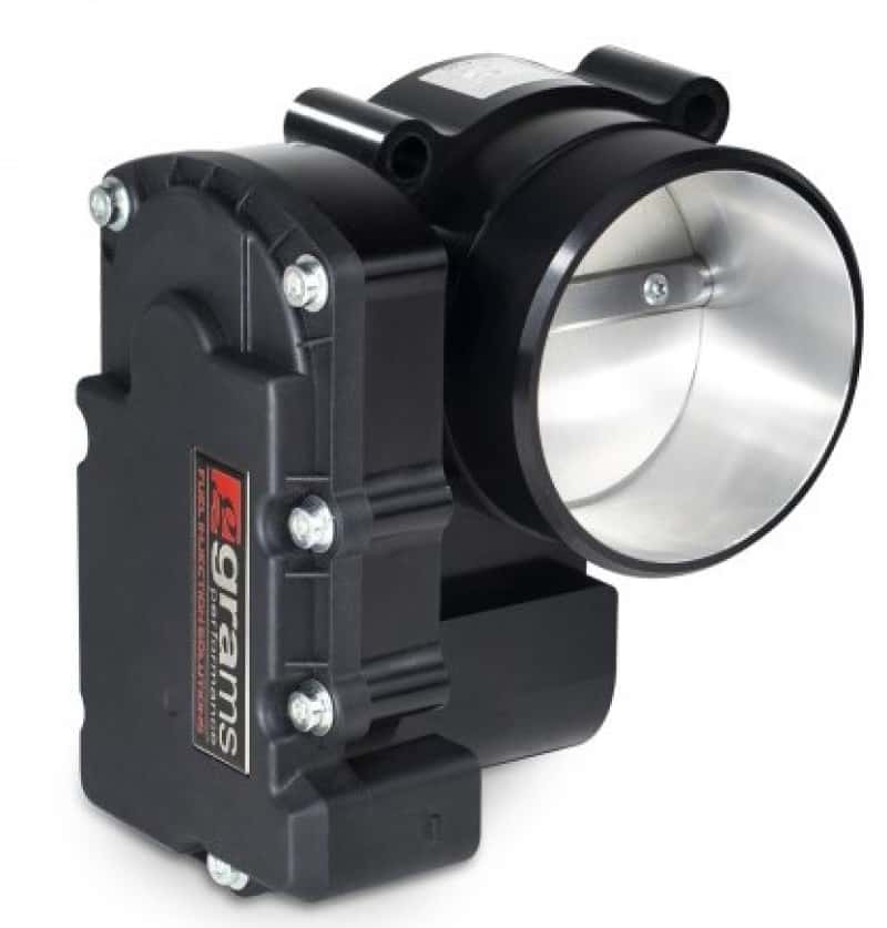 Grams Performance — Grams Performance 04-16 Audi A4 B7/B8 2.0T 70mm DBW Throttle Body - Black
TBdyAssy - view 2
