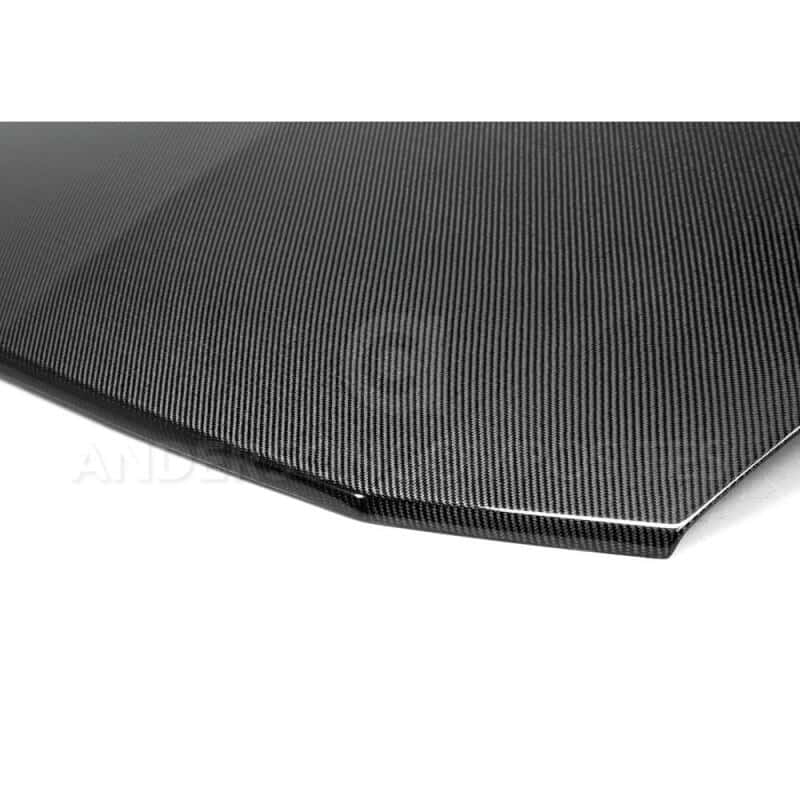 Anderson Composites — Anderson Composites 2005-2009 Ford Mustang Type-OE Style Hood - view 3