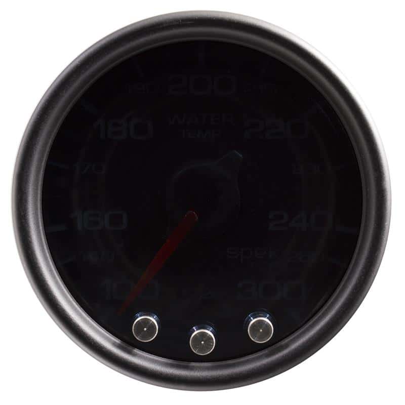 AutoMeter — Autometer Spek-Pro Gauge Water Temp 2 1/16in 300f Stepper Motor W/Peak & Warn Blk/Smoke/Blk
GA 2" WTEMP BSB SPEK - view 2
