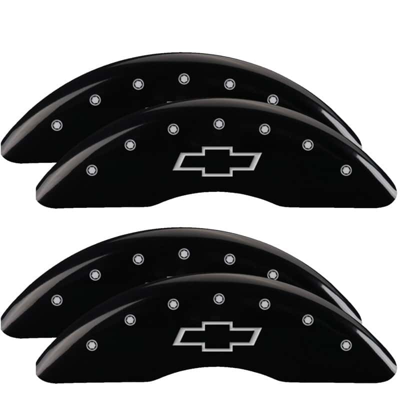 MGP — MGP 4 Caliper Covers Engraved Front & Rear Bowtie Black finish silver ch 20+ Silverado 2500 HD
Caliper Covers - view 1