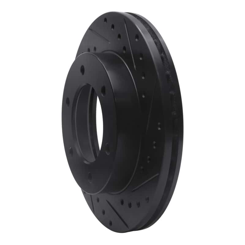 R1 Concepts — R1 01-04 Honda Passport Front Right Drilled & Slotted Black Brake Rotor
R1 Brake Rotor Drill - view 2