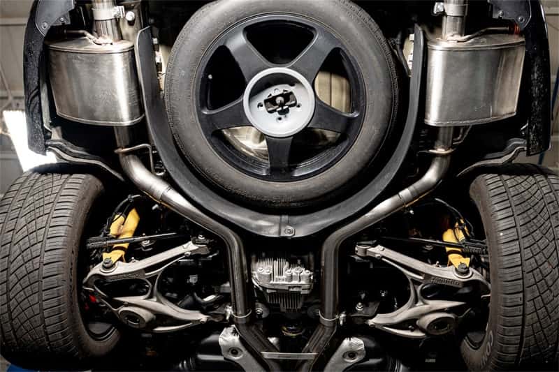 CORSA Performance — Corsa 2021-2025 Dodge Durango SRT Hellcat Cat-Back 2.75in Dual Rear Exit Xtreme 4.5in Black PVD Tips
Exhaust - view 8
