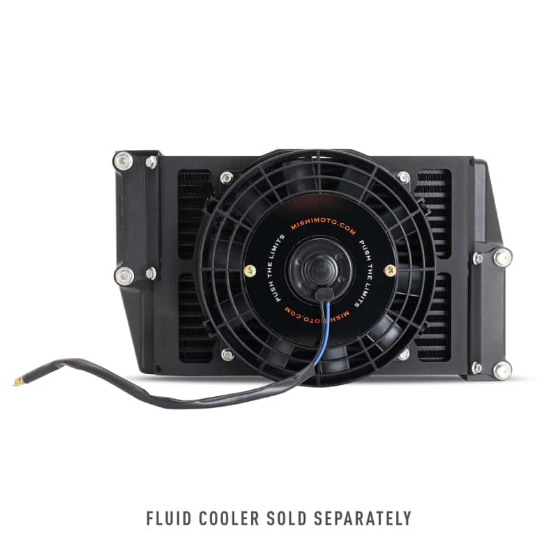 Mishimoto — Mishimoto Universal 10in. Heavy-Duty Oil Cooler Fan Shroud - Micro Wrinkle Black
Fan Shroud Kit - view 7