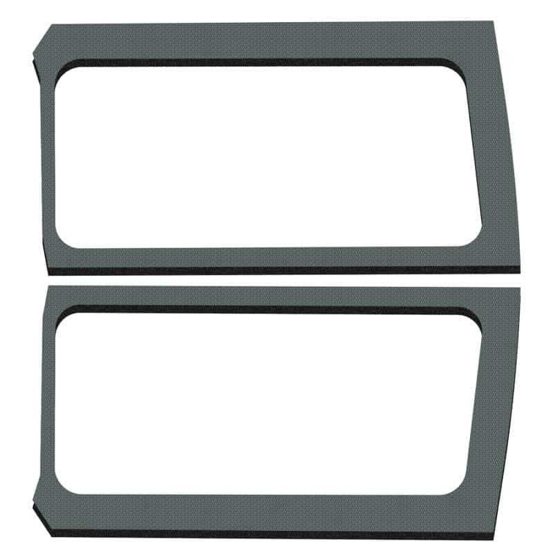 DEI — DEI 18-23 Jeep Wrangler JL 2-Door Boom Mat Rear Side Window Trim - 2 Piece - Gray
Sound Dampening Kit - view 1