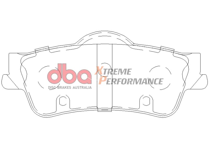DBA — DBA 08-09 Pontiac G8 3.6 Base/6.0 XP650 Rear Brake Pads
Brake Pad - view 2