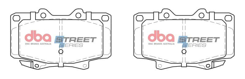 DBA — DBA 96-97 Lexus LX450 Front Street Series Brake Pads
Brake Pad - view 1
