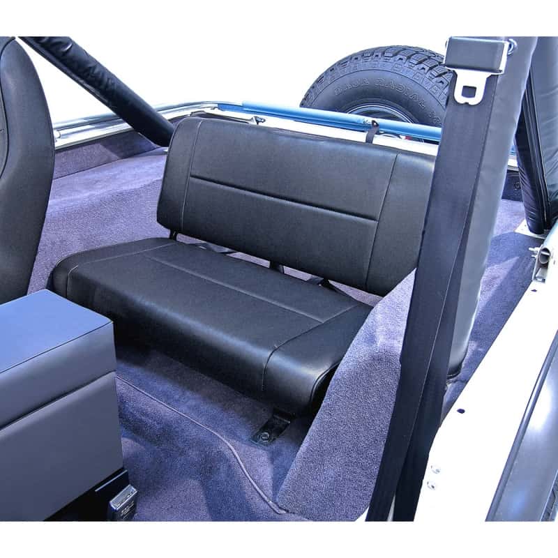 Rugged Ridge — Rugged Ridge Standard Rear Seat Black Denim 55-95 Jeep CJ / Jeep Wrangler
OFFROAD_SEATS
Seat - view 2