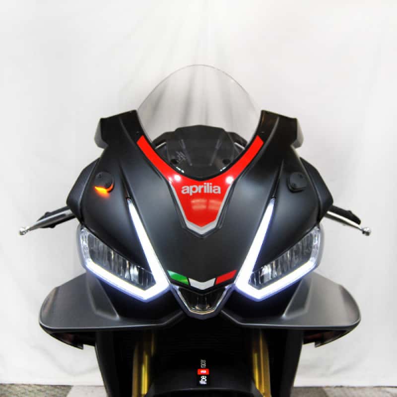 New Rage Cycles — New Rage Cycles 25+ Aprilia RSV4 Mirror Block Off Turn Signals - view 2