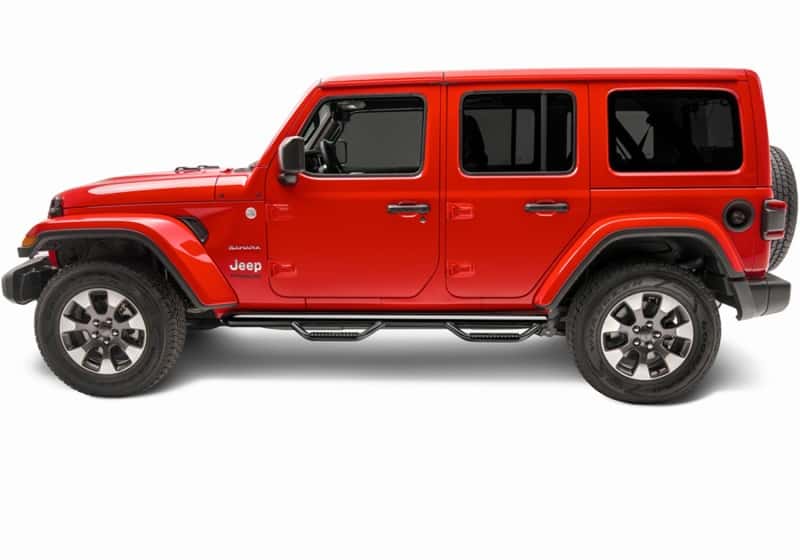 N-Fab — N-Fab Nerf Step 2018 Jeep Wrangler JL SUV 4 Door- Gloss Black - W2W - 3in
NS 18-24 JL 4Dr GB
NS 18-26 JL 4Dr GB - view 4