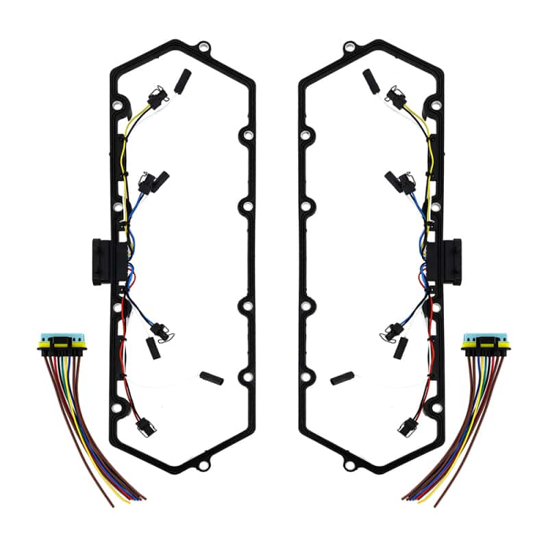 Mishimoto — Mishimoto 1998-2003 Ford 7.3L Powerstroke Glow Plug Harness & Gasket
Glow Plug Harness - view 1