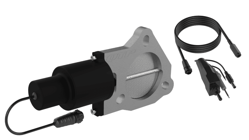 QTP — QTP 3in Bolt-On QTEC Electric Cutout Valve for Borla Exhausts - Single - view 2