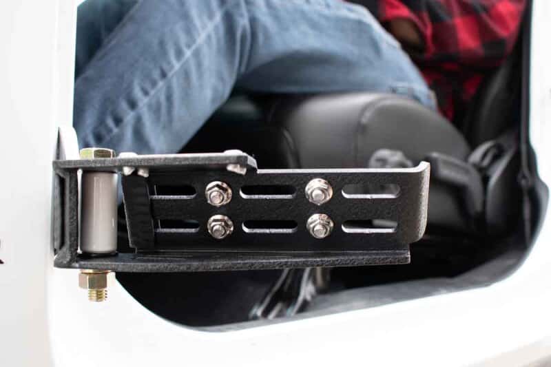 Fishbone Offroad — Fishbone Offroad 2007+ Jeep Wrangler/Gladiator Steel - Black Foot Peg Set - view 13