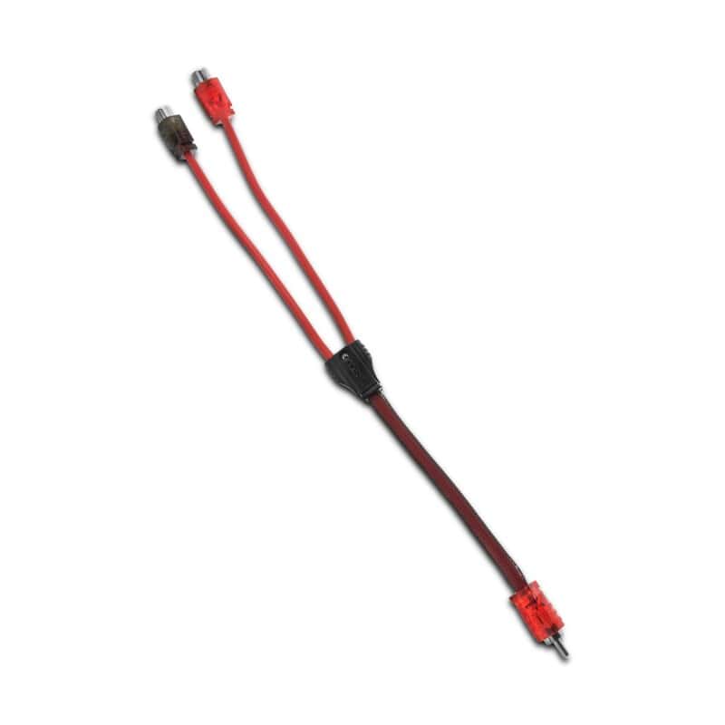 DS18 — DS18 Level 2 RCA Wire Y Connector 1 Male to 2 Female - view 3