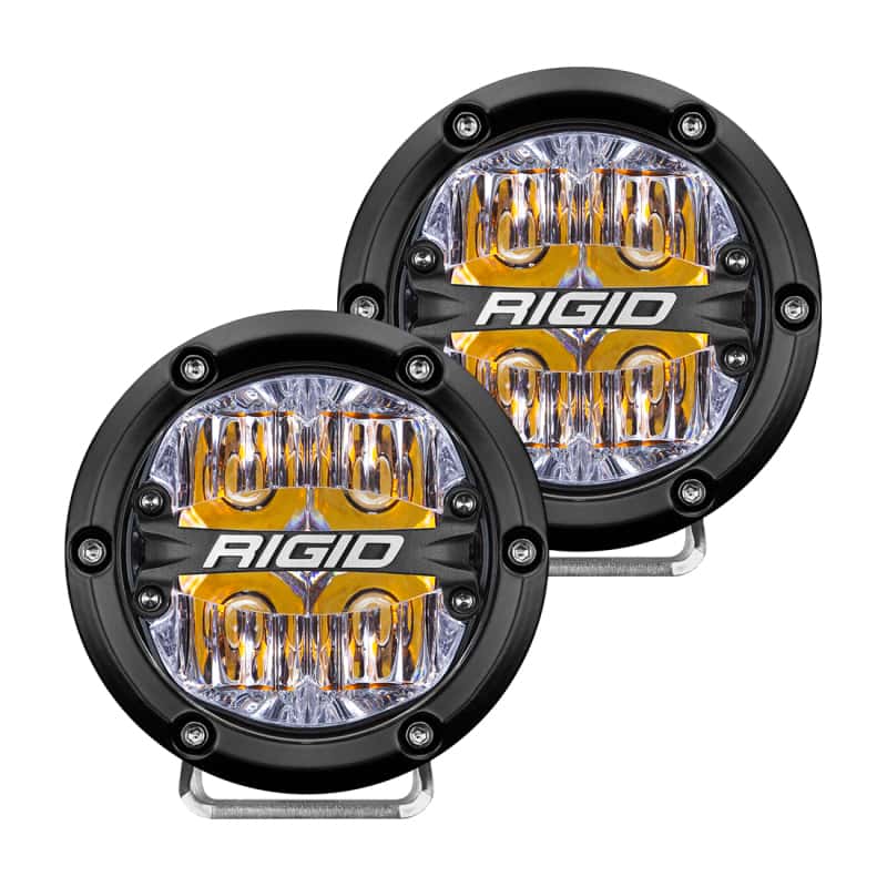 Rigid Industries — Rigid Industries 10-20 Toyota 4Runner A-Pillar Light Kit w/4in. 360-Series Drive
4Runner 360 LightKit
4Runner 360 Light Ki - view 8