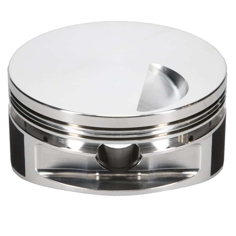 JE Pistons — JE Pistons 454BBC FT 4.56in Bore -3cc Flat Top 1.12in Comp Height 0.99in Pin Diameter - Set of 8 - view 8