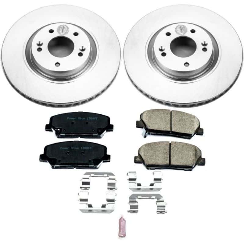PowerStop — Power Stop 11-15 Kia Optima Front Z17 Evolution Geomet Coated Brake Kit - view 1