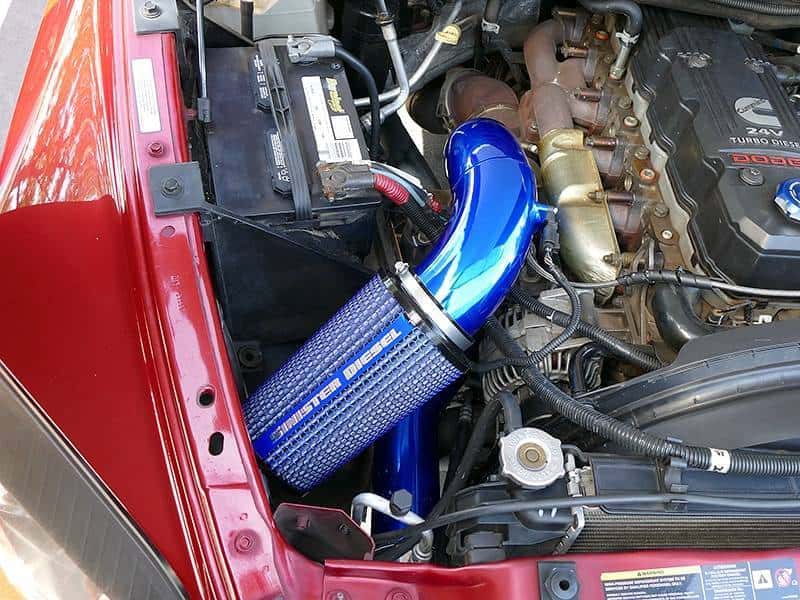 Sinister Diesel — Sinister Diesel 03-07 Dodge Ram Cummins 5.9L Cold Air Intake
Cold Air Intake - view 2