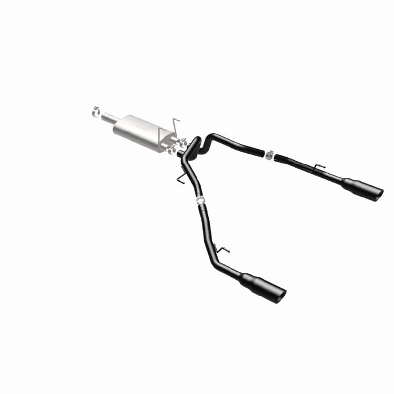 Magnaflow — Magnaflow 09-15 Dodge Ram 1500 V8 Dual Spilt Rear Exit Black Stainless C/B Perf Exhaust
Cat-Back - view 17