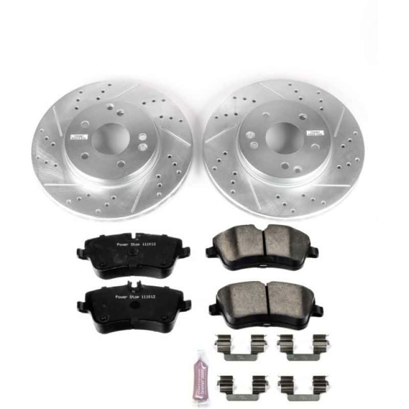 PowerStop — Power Stop 02-05 Mercedes-Benz C230 Front Z23 Evolution Sport Brake Kit - view 1