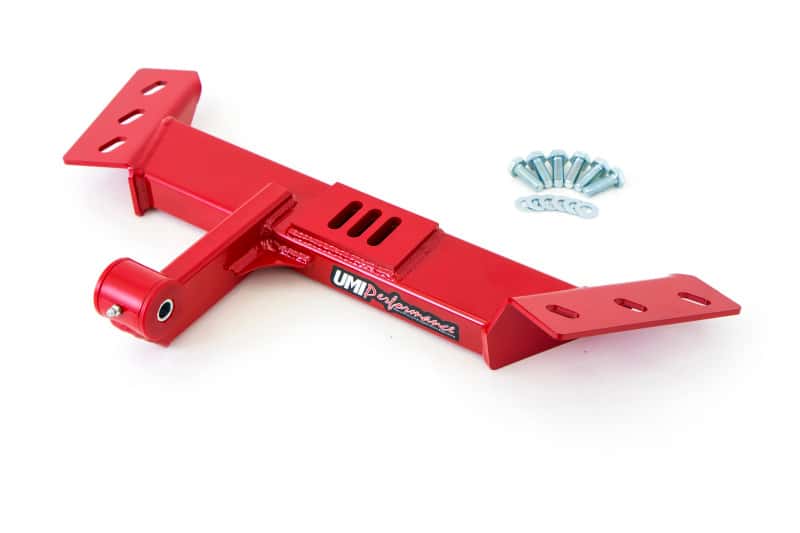 UMI Performance — UMI Performance 82-92 GM F-Body Tunnel Mounted Trq. Arm Fits T5 700R4- No Loop - Red
Torque Arm Mount - view 1