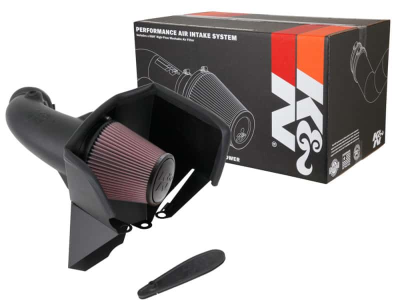 K&N Engineering — K&N 18-19 Jeep Grand Cherokee Trackhawk V8-6.2L F/I AirCharger Performance Intake
Performance Air Inta
Air Intake System - view 8