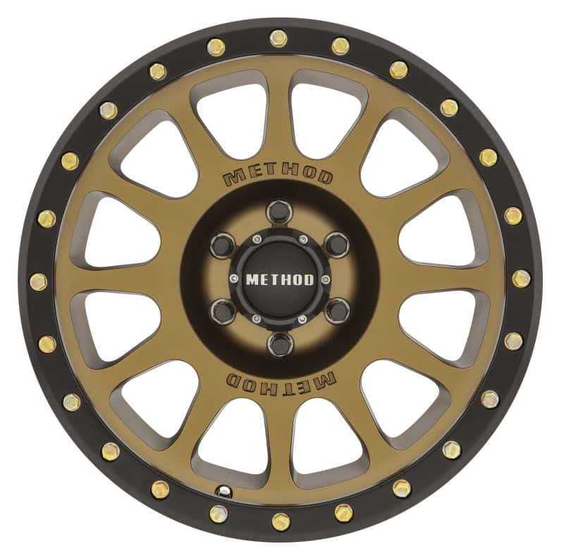 Method Wheels — Method MR305 NV 18x9 0mm Offset 6x5.5 108mm CB Method Bronze/Black Street Loc Wheel - view 2