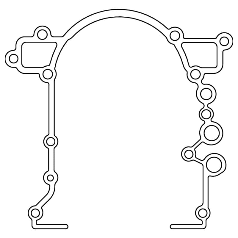 Cometic Gasket — Cometic Buick LC4/LC9/LD5 V6 .031in Fiber Timing Cover Gasket - Fits Stock/Stage I/ Stage II
Timing Cover Gasket - view 3