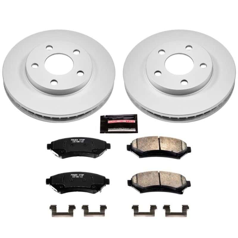 PowerStop — Power Stop 97-05 Buick Century Front Z17 Evolution Geomet Coated Brake Kit - view 1