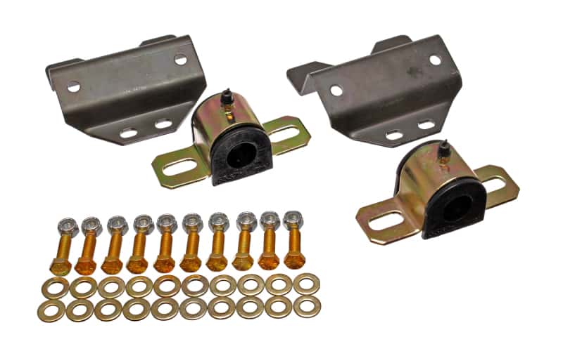 Energy Suspension — Energy Suspension 67-72 Dodge Dart / 65-69 Charger Black 15/16in Greaseable Bushing Adapter Kit
Sway Bar Bushing Kit - view 3