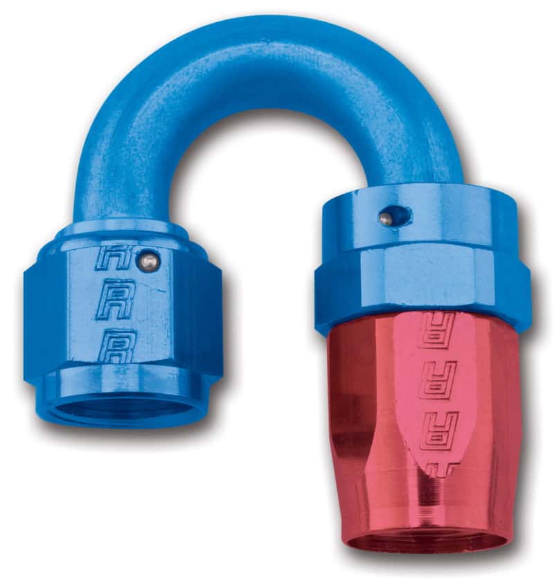 Russell — Russell Performance -6 AN Red/Blue 180 Degree Full Flow Swivel Hose End (With 9/16in Radius)
Hose Fitting - view 1