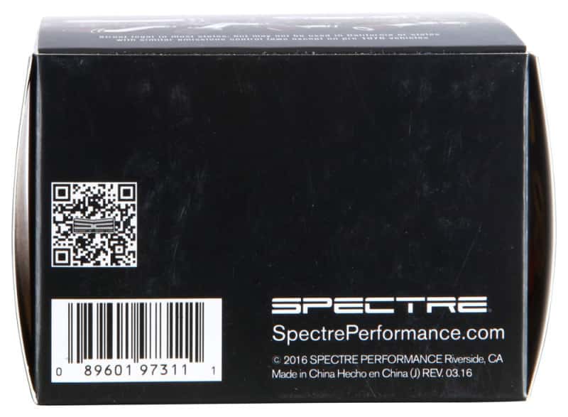 Spectre — Spectre Universal Pre-Filter Wrap 6.125in. x 9.125in. - Black - view 7